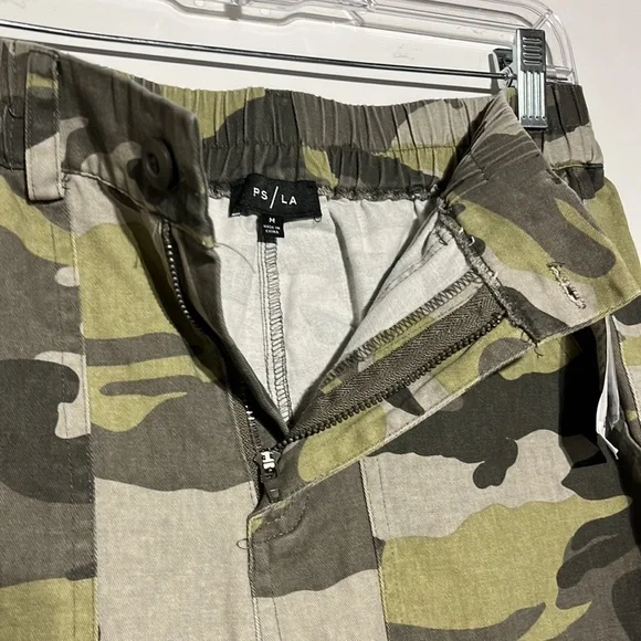 NEW Pacsun PS/LA Khaki Camo Joggers Size Medium - Picture 7 of 10